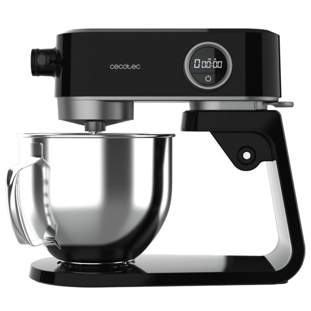 Planetaria Twist&Fusion 4000 Luxury Black. 800 W, corpo in alluminio pressofuso, motore DC, 8 velocità, luce LED, ciotola in acciaio inossidabile da 5,2 L