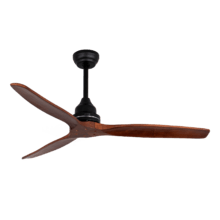 EnergySilence Aero 580 Ventilatore da soffitto, 65 W e 52” con telecomando, timer, modalità winter-summer, 3 velocità e 3 pale.