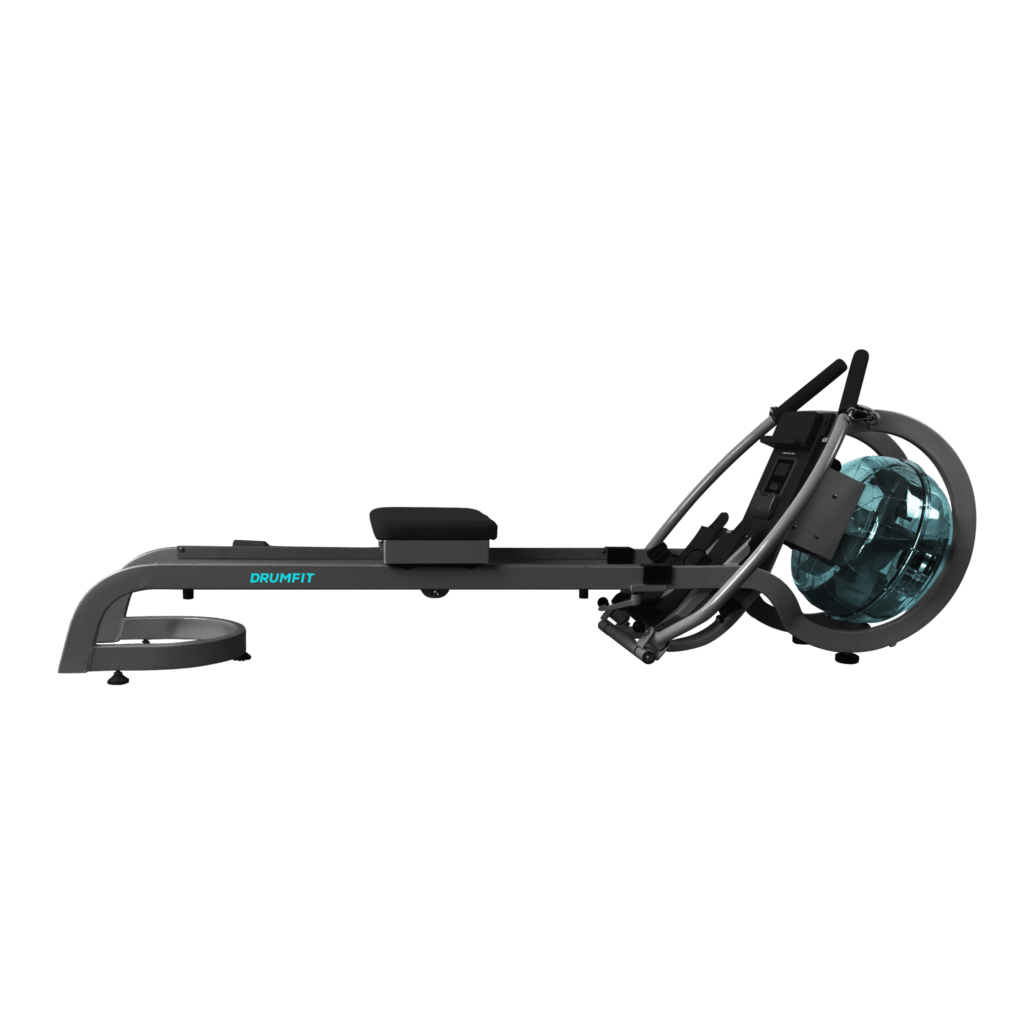 Drumfit Rower 20000 Neptuno Vogatore ad acqua con serbatoio da 11 litri. APP. Sellino regolabile in orizzontale. Display LCD. Supporto per dispositivi. Doppio manubrio.