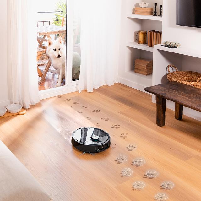 Conga 16090 AI SpinArm Home&Wash Robot aspirapolvere Conga 16090 AI SpinArm Home&Wash. Tecnologia laser e di rilevamento degli oggetti. Base di autosvuotamento con serbatoi della polvere e dell'acqua, pulizia e asciugatura del mocio. Spazzola in silicone. Lavapavimenti girevoli e sollevabili Spazzola laterale. Motore di aspirazione da 8000 Pa. Controllo via app e assistenti virtuali.